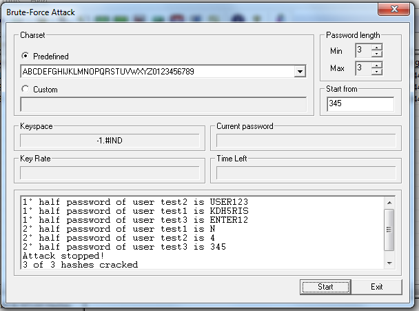 brute forcing password hacking